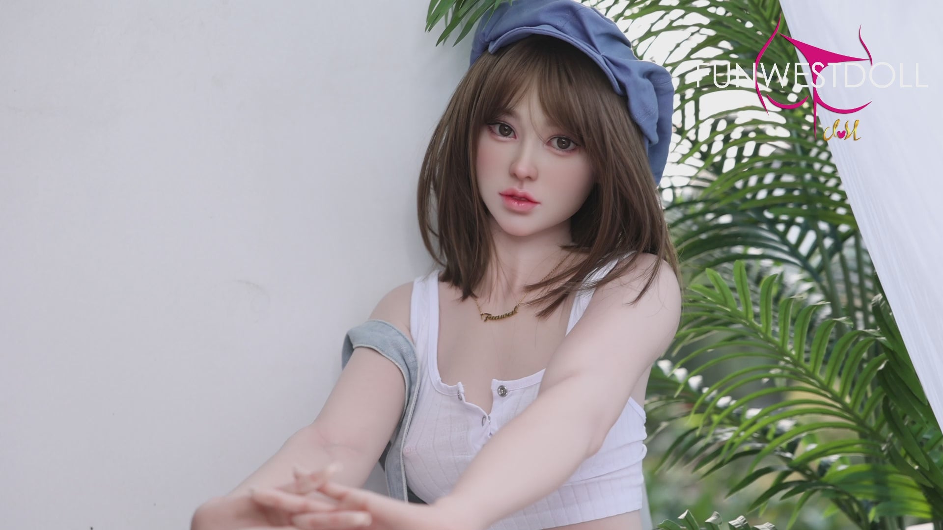 Lucy poupée sexuelle (FunWest Doll 159cm a-t-cup # 032s Silicone)
