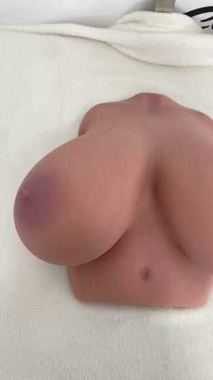 Torse des seins (XL) poupée sexuelle (Climax Doll Silicone Pro G-Cup)