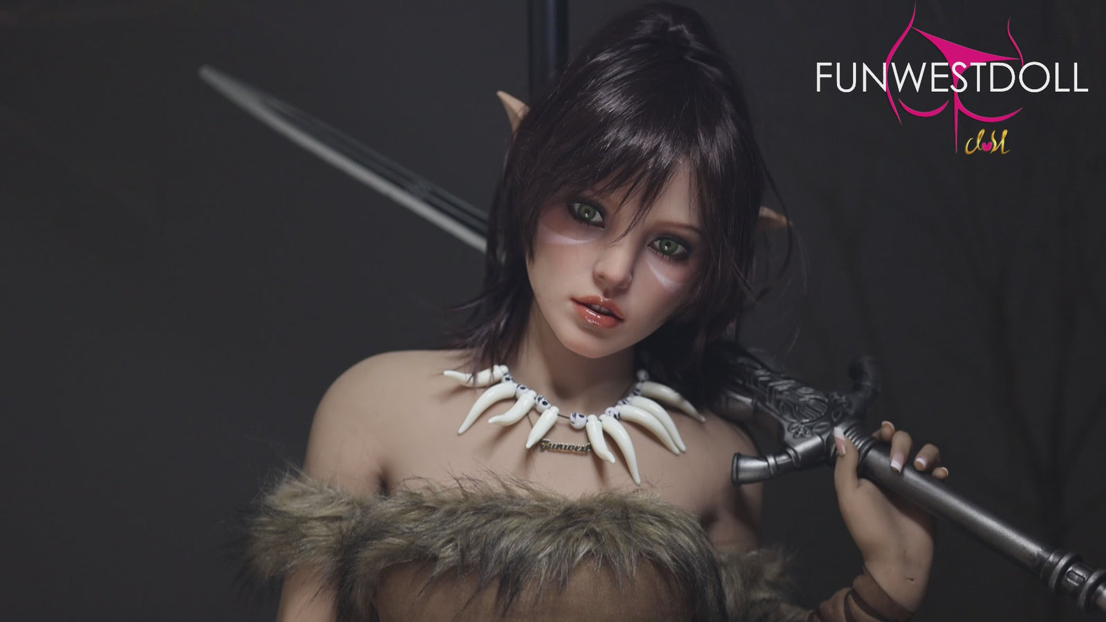 Kylie poupée sexuelle (FunWest Doll 159 cm (bonnet A #040 TPE)