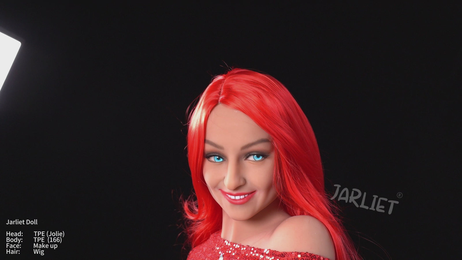 Jolie poupée sexuelle (Jarliet 166 cm bonnet C TPE)