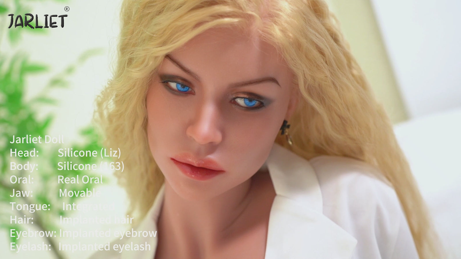 Lisa 1 poupée sexuelle (Jarliet 163 cm (coupe D en silicone)