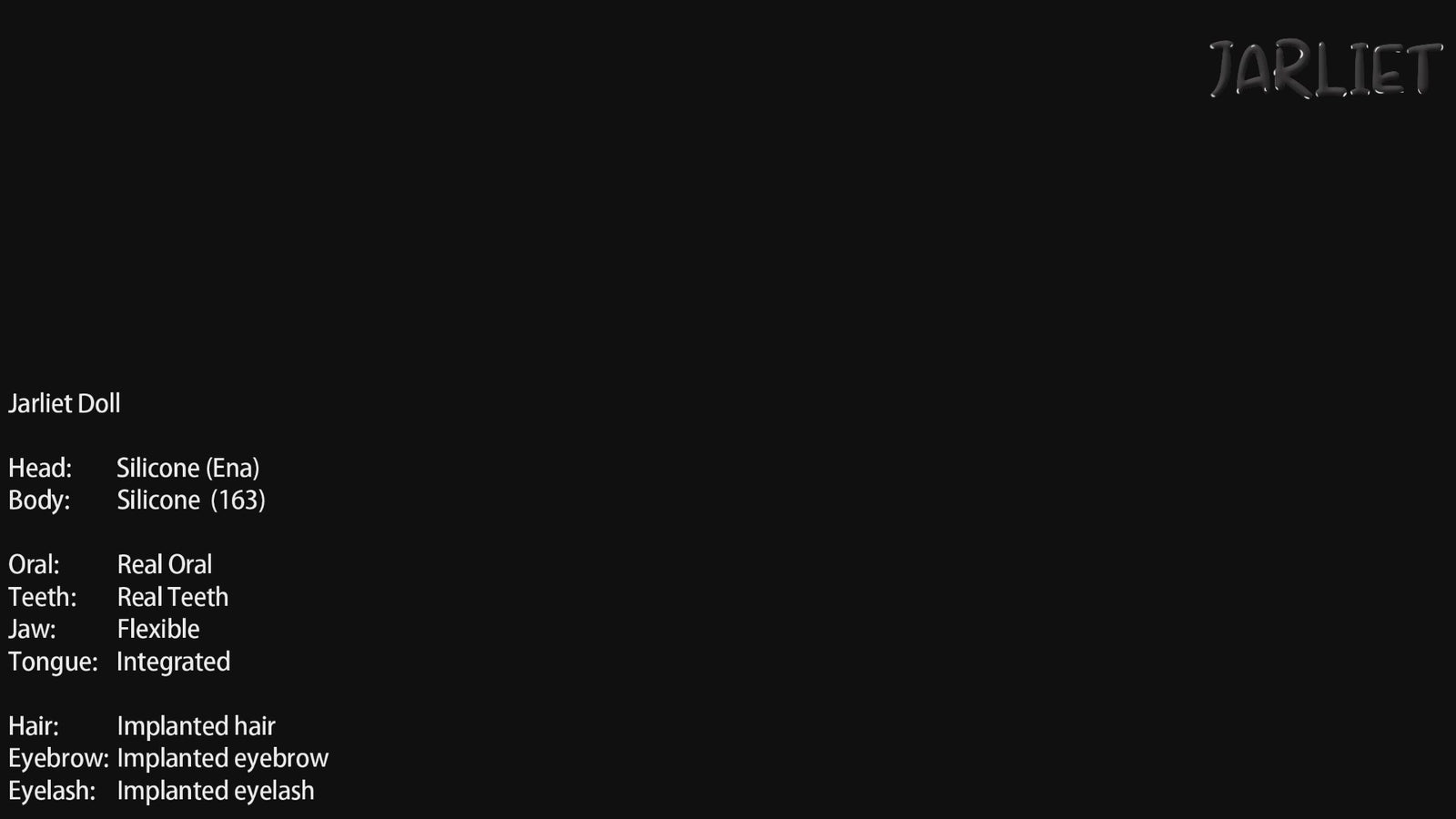 Ena poupée sexuelle (Jarliet 163 cm (coupe D en silicone)