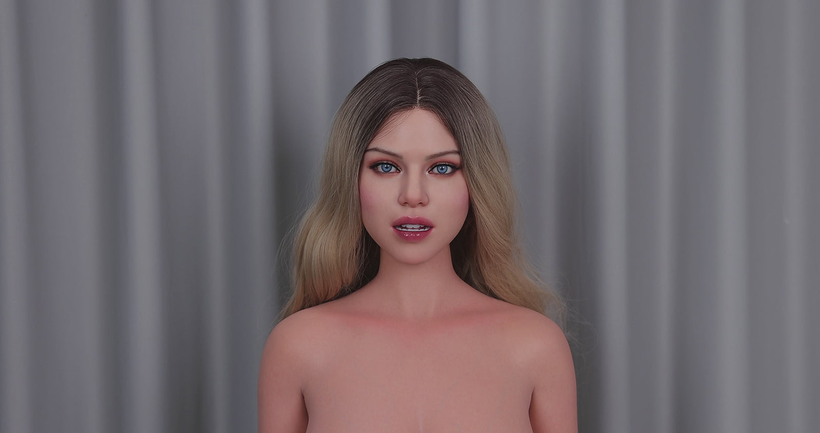 Torse de Carlee poupée sexuelle (FanReal Doll 109 cm F-cup Silicone) EXPRESS