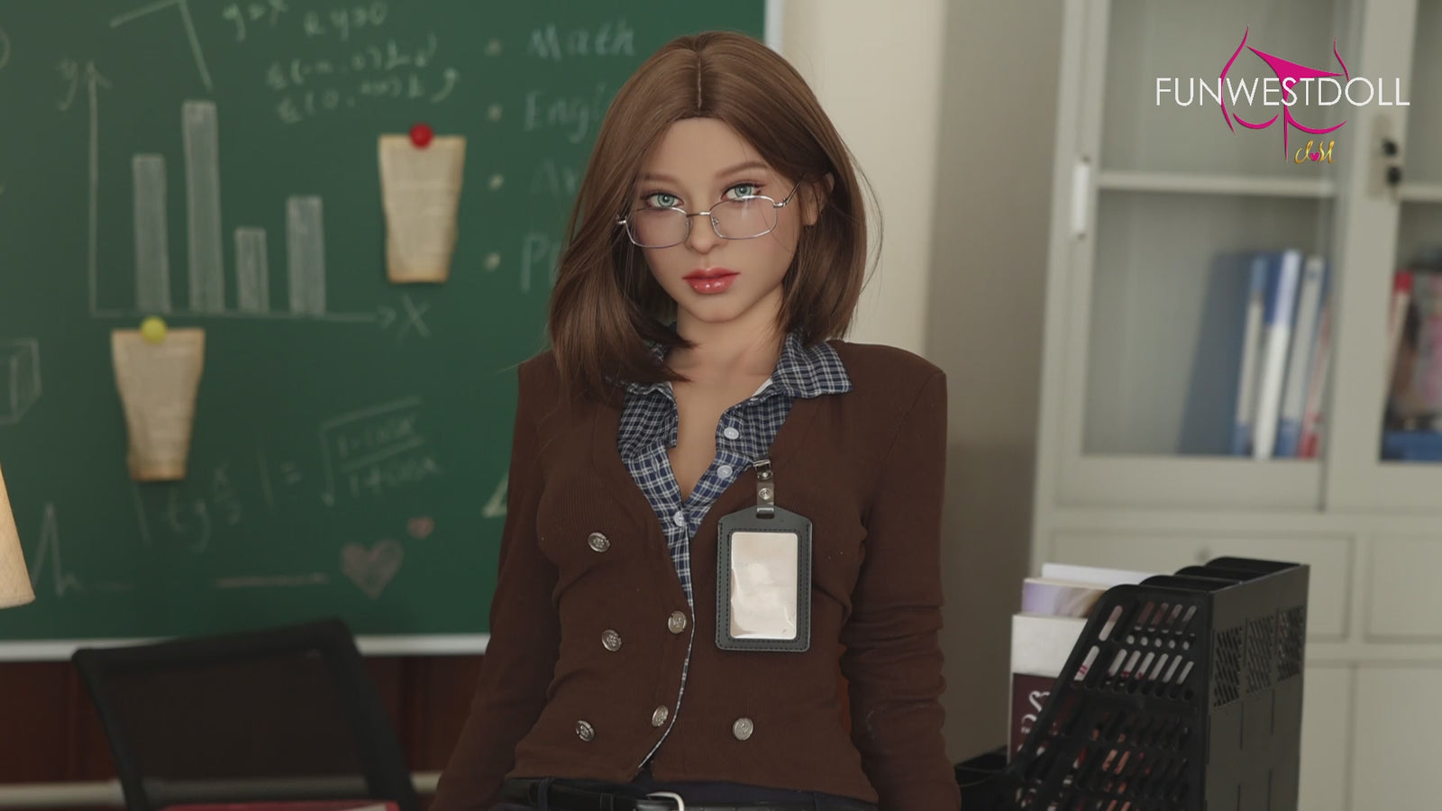 Sheila poupée sexuelle (FunWest Doll Bonnet C 165 cm #057 TPE)