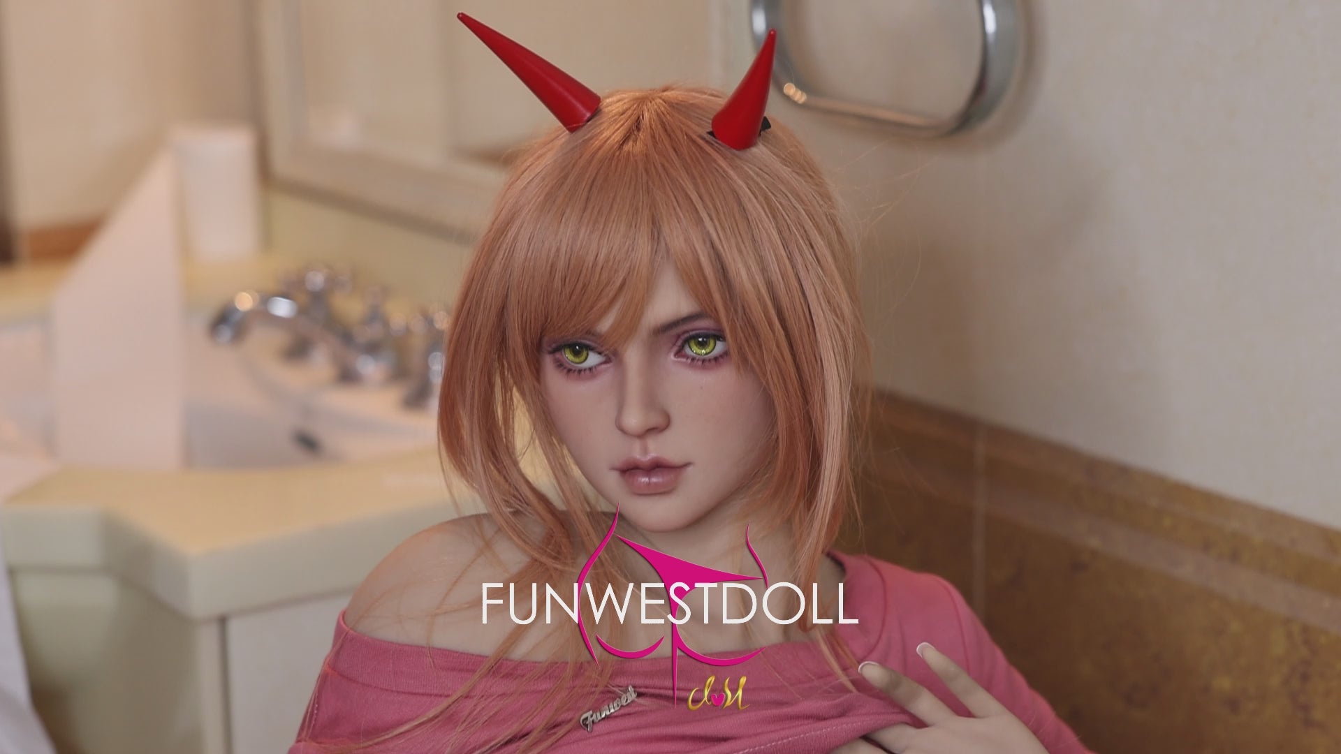 Lis poupée sexuelle (FunWest Doll 159cm A-Cup # 036 TPE)