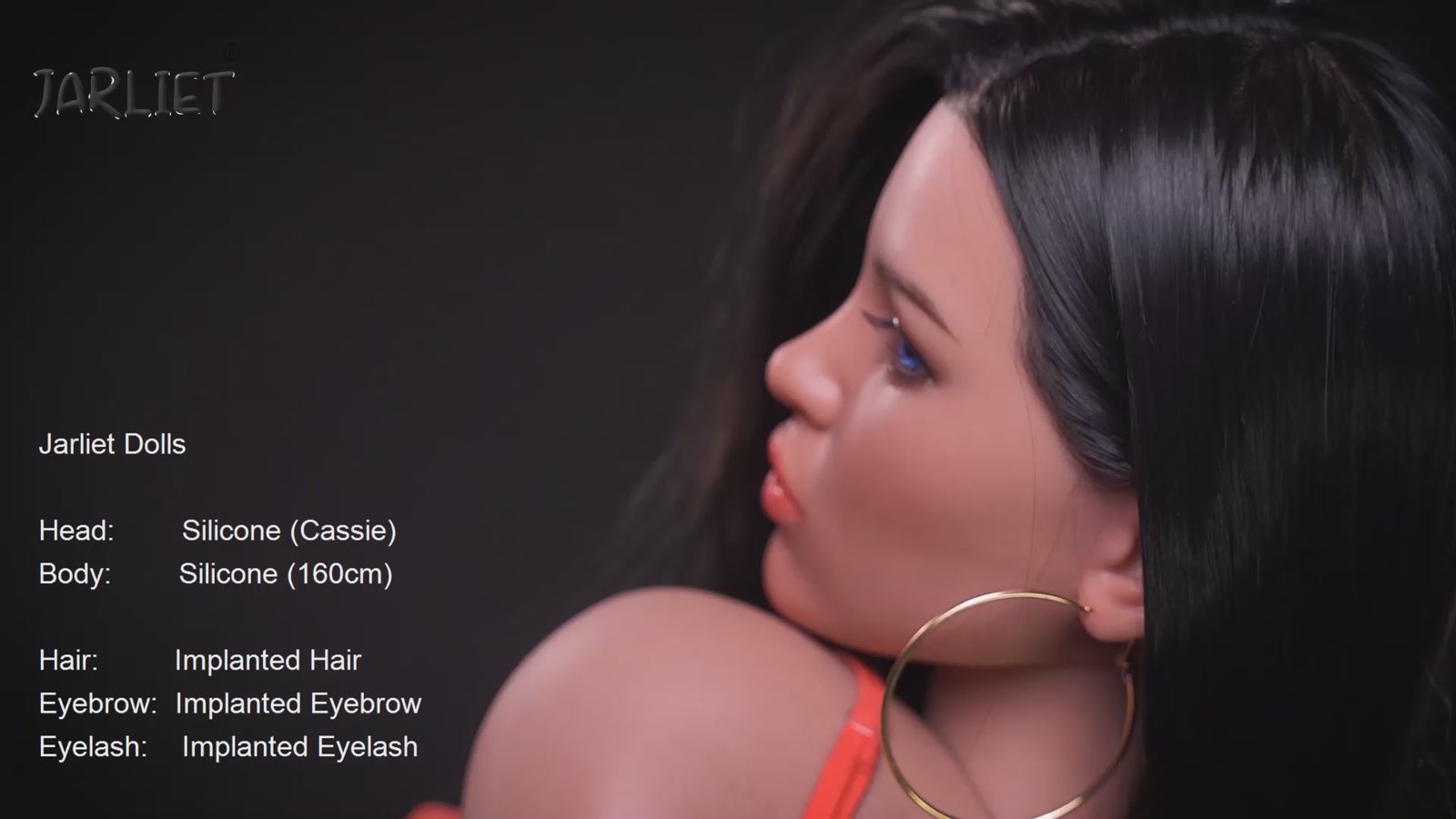 Cassie poupée sexuelle (Jarliet 160 cm C-Cup Silicone)