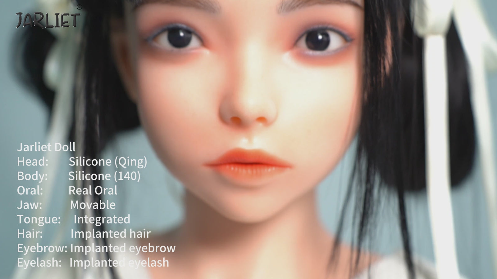 Qing2 poupée sexuelle (Jarliet 140 cm C-Cup Silicone)