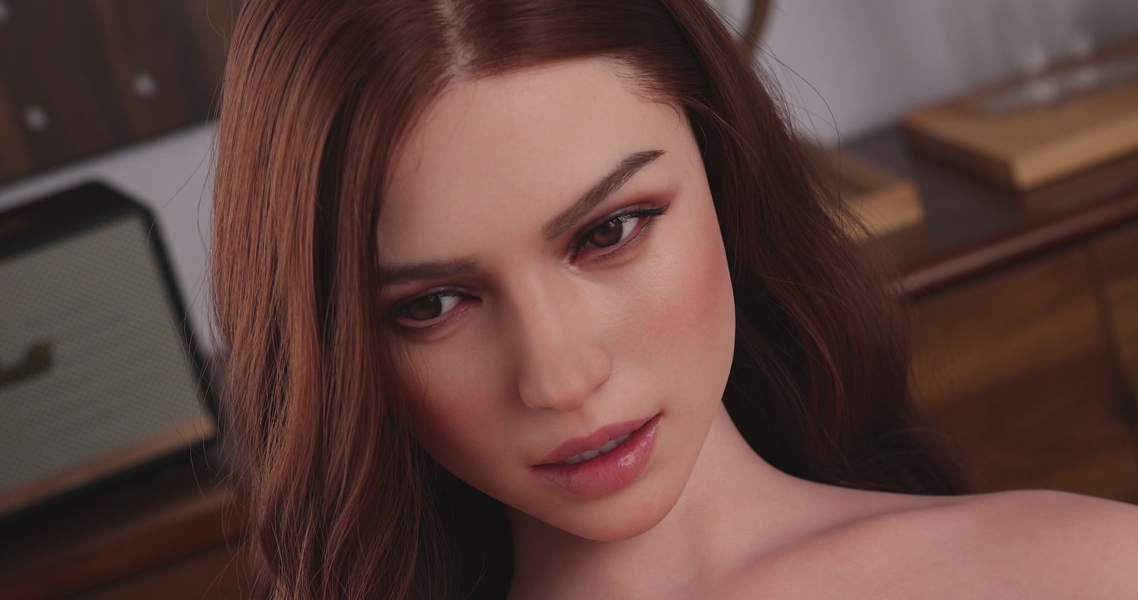 Torse de Mirella poupée sexuelle (FanReal Doll 95 cm G-cup Silicone)