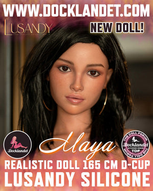 Maya poupée sexuelle (Lusandy Doll 165cm D-Kupa Silicone)