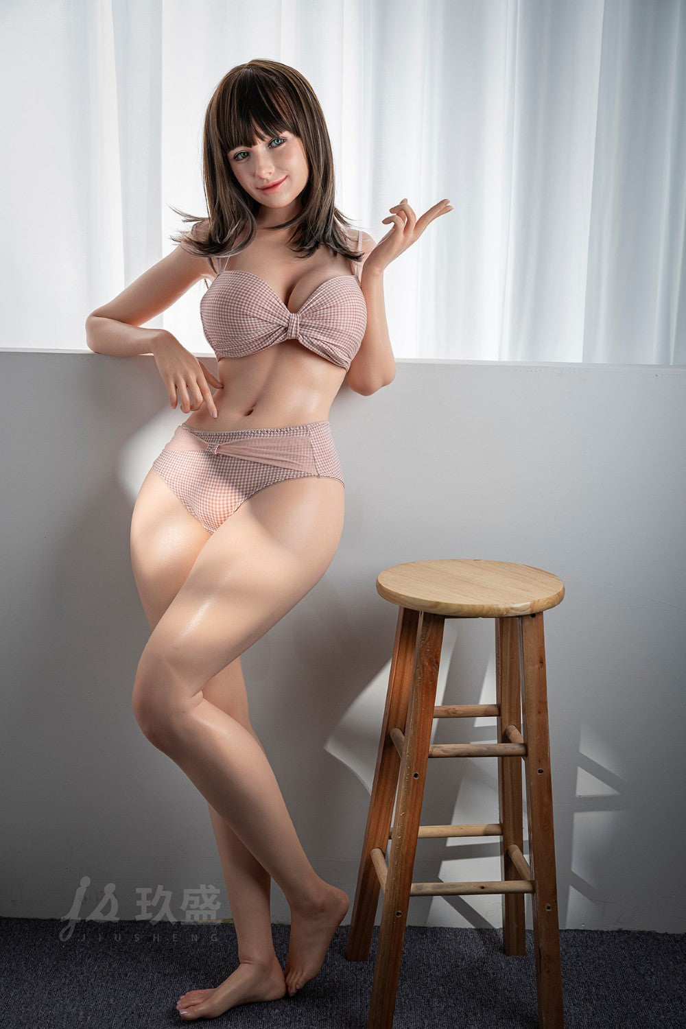 Terre de sienne poupée sexuelle (Jiusheng 152 cm E-Cup #108 Silicone)