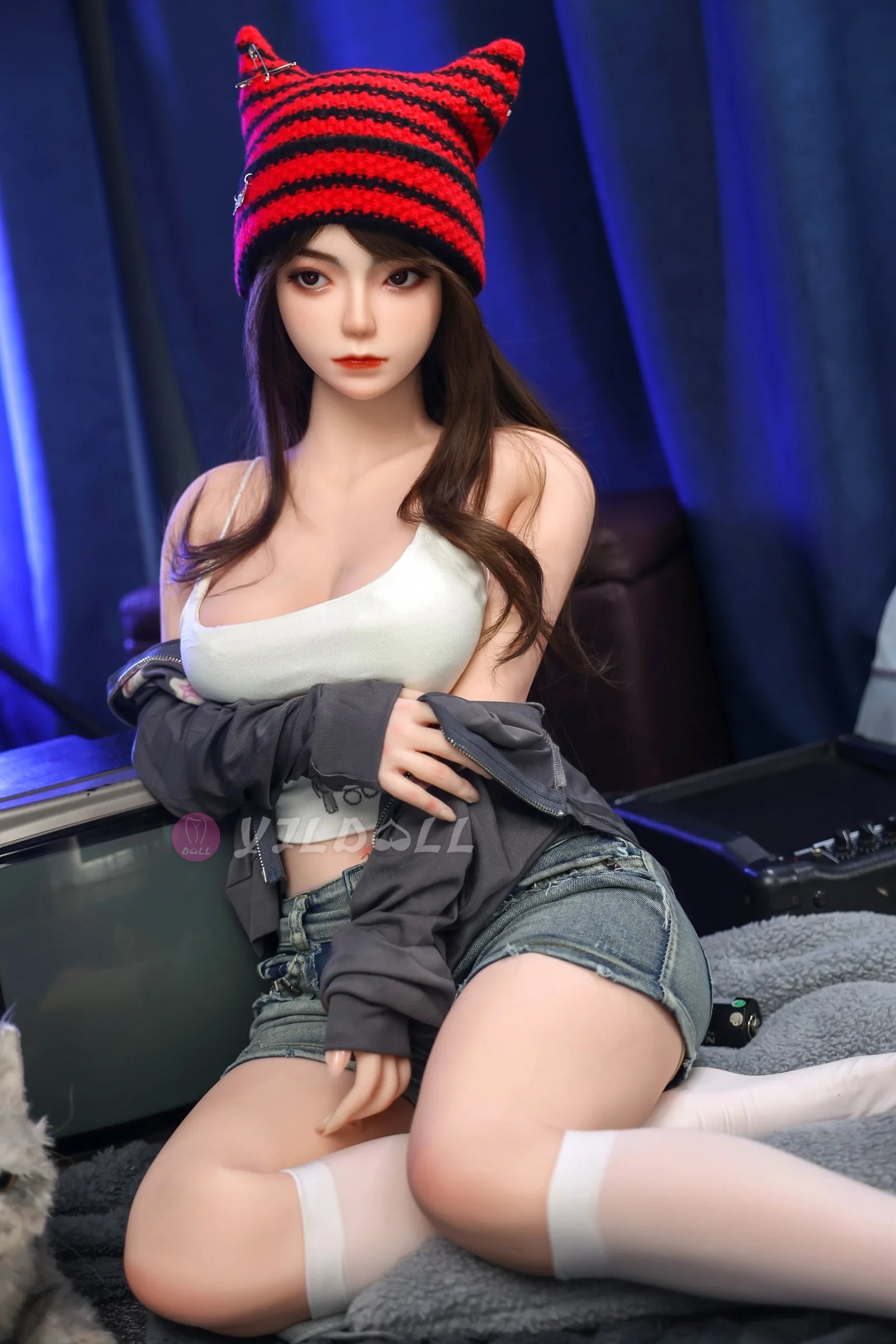 Kang Li poupée sexuelle (YJL Doll Bonnet B 140 cm #883 TPE+Silicone)