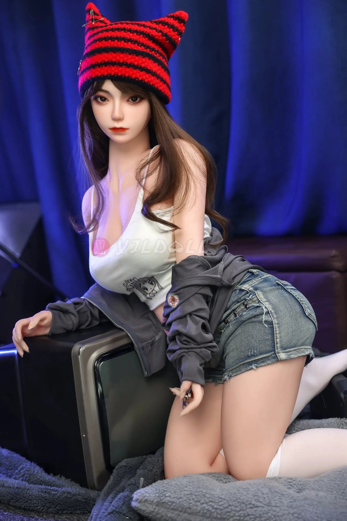 Kang Li poupée sexuelle (YJL Doll Bonnet B 140 cm #883 TPE+Silicone)