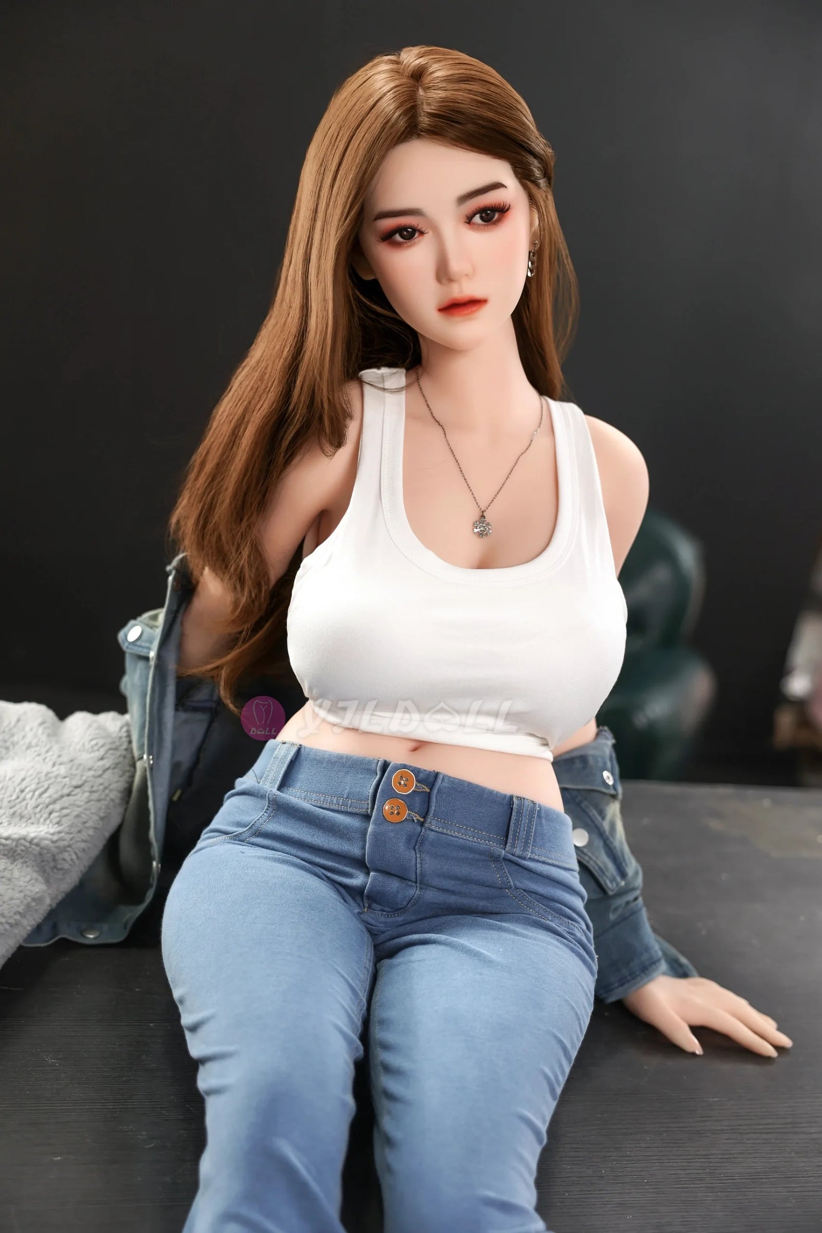 Jiang Yan poupée sexuelle (YJL Doll 163 cm F-Cup #804 TPE + Silicone)