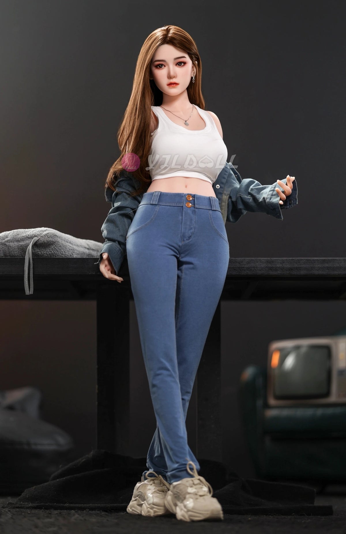 Jiang Yan poupée sexuelle (YJL Doll 163 cm F-Cup #804 TPE + Silicone)