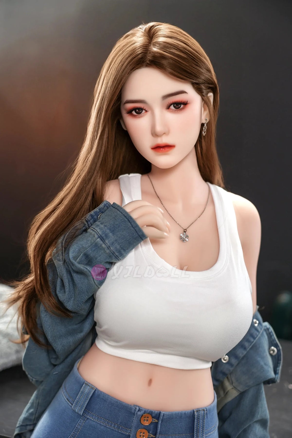 Jiang Yan poupée sexuelle (YJL Doll 163 cm F-Cup #804 TPE + Silicone)