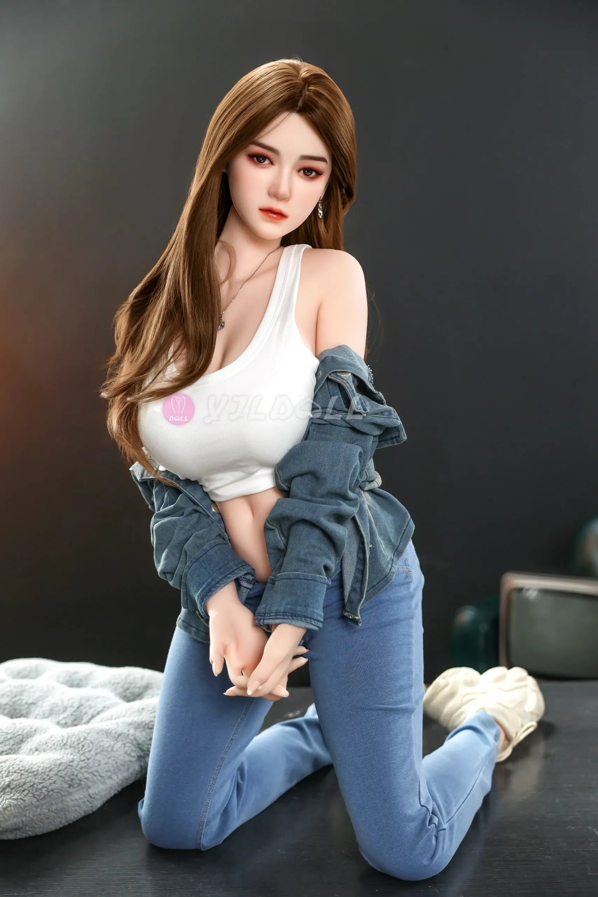 Jiang Yan poupée sexuelle (YJL Doll 163 cm F-Cup #804 TPE + Silicone)