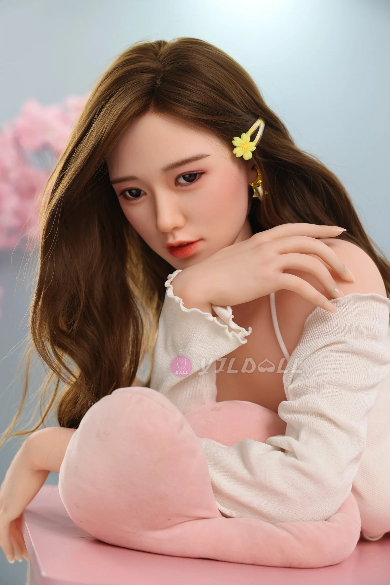 Long Li poupée sexuelle (YJL Doll Bonnet D 170 cm #807 TPE+Silicone)