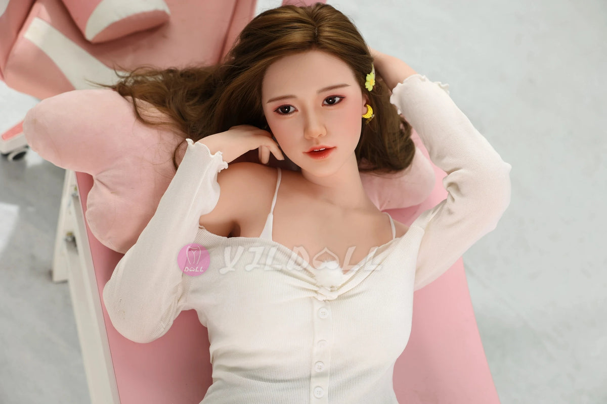 Long Li poupée sexuelle (YJL Doll Bonnet D 170 cm #807 TPE+Silicone)