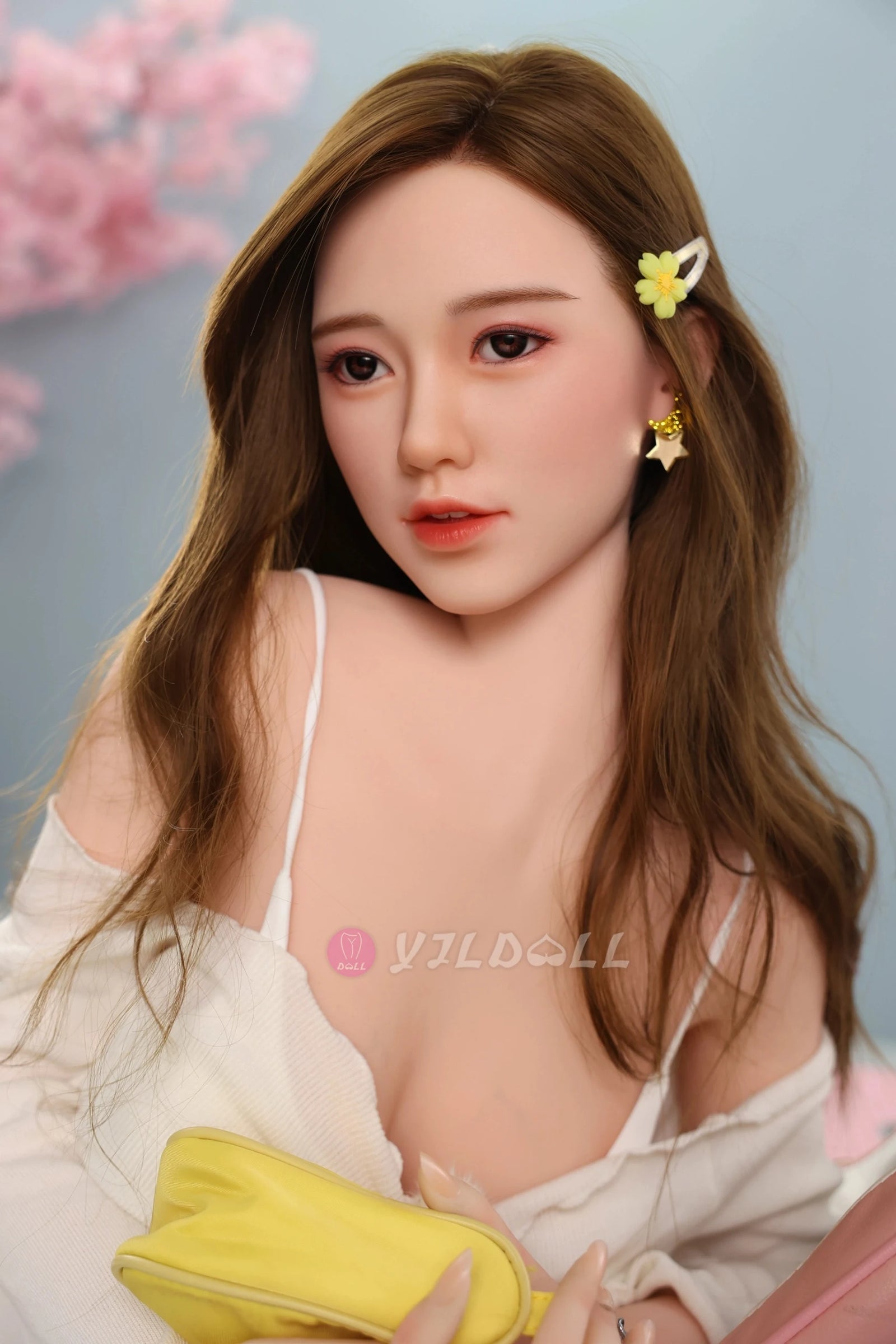 Long Li poupée sexuelle (YJL Doll Bonnet D 170 cm #807 TPE+Silicone)