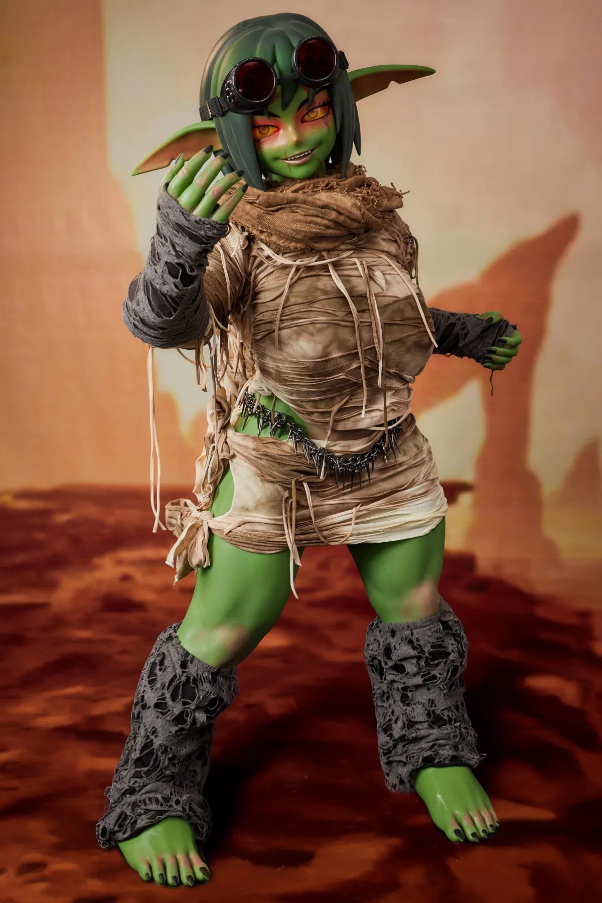 Barza Orc poupée sexuelle (Climax Doll Bonnet J Ultra 120cm Silicone)