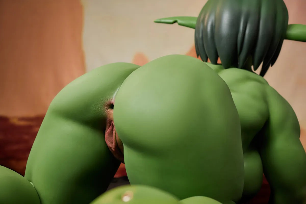Barza Orc poupée sexuelle (Climax Doll Bonnet J Ultra 120cm Silicone)