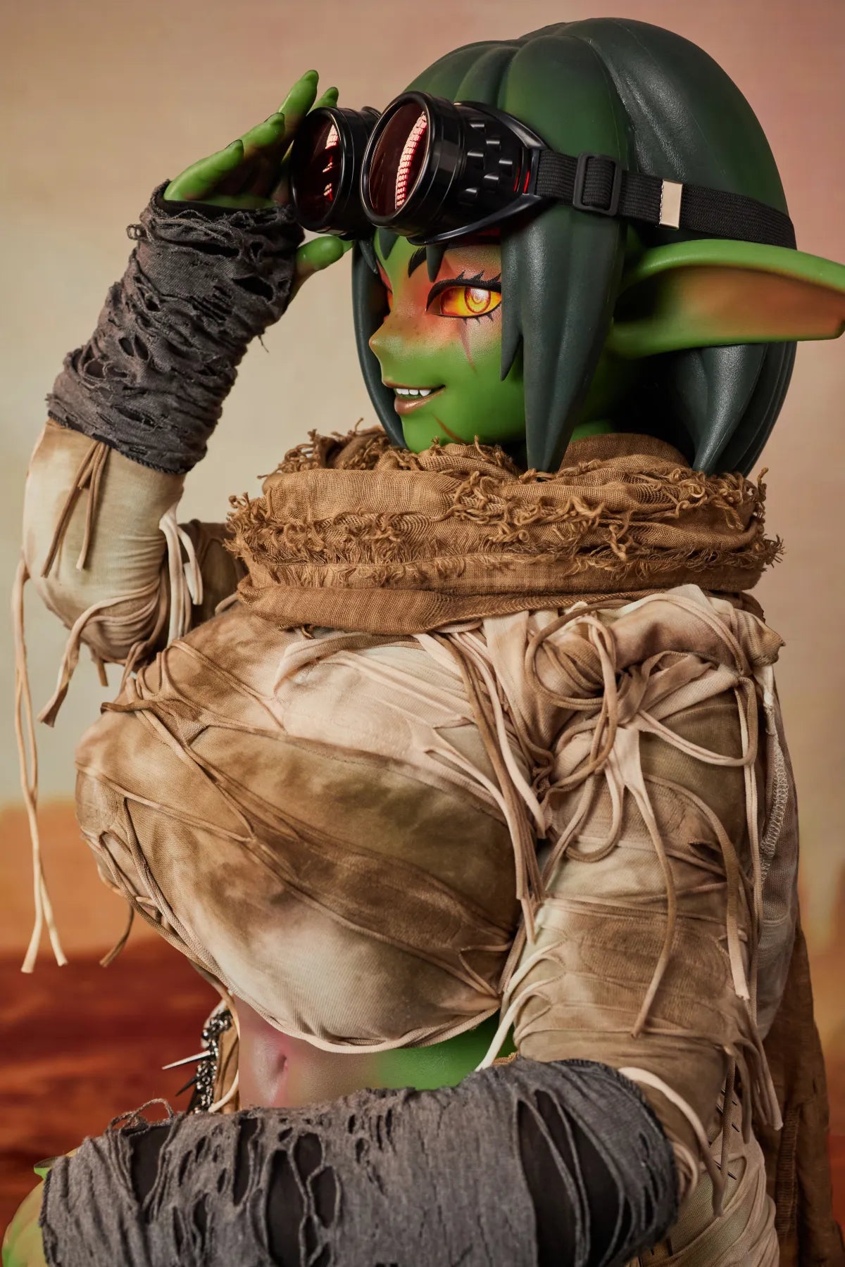 Barza Orc poupée sexuelle (Climax Doll Bonnet J Ultra 120cm Silicone)