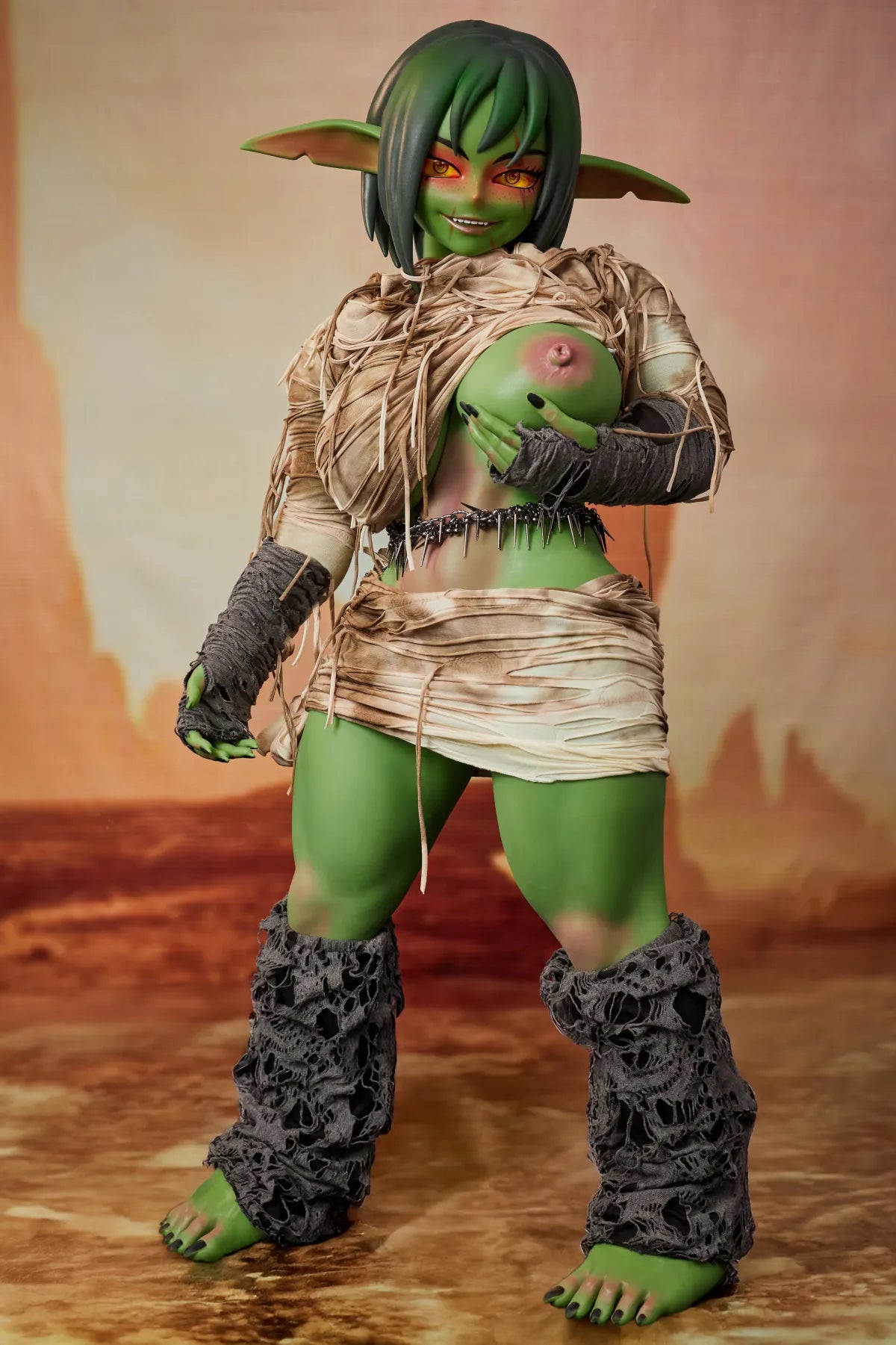 Barza Orc poupée sexuelle (Climax Doll Bonnet J Ultra 120cm Silicone)