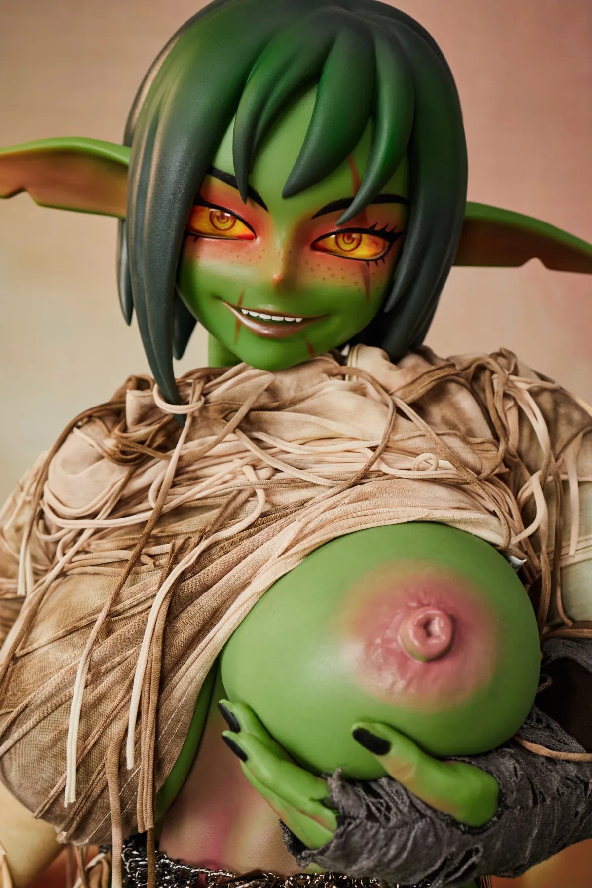 Barza Orc poupée sexuelle (Climax Doll Bonnet J Ultra 120cm Silicone)