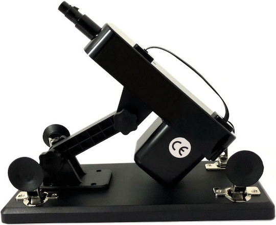 Machine de sexe compacte et puissante avec un angle réglable (avec des bouchons d'aspiration)