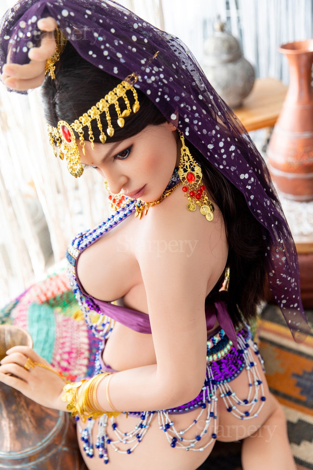 Jameela poupée sexuelle (Starpery Bonnet G 165 cm TPE+Silicone)