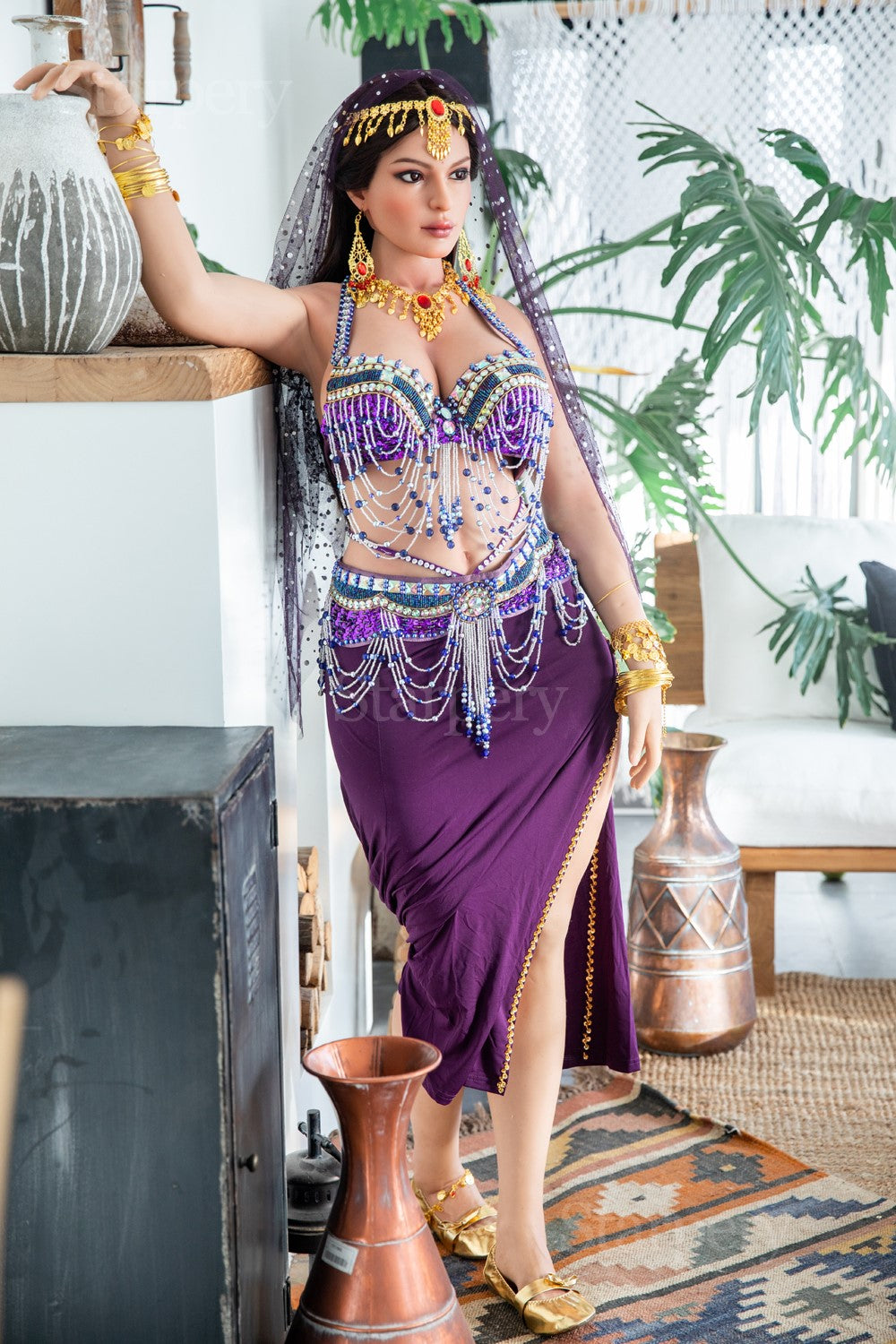 Jameela poupée sexuelle (Starpery Bonnet G 165 cm TPE+Silicone)