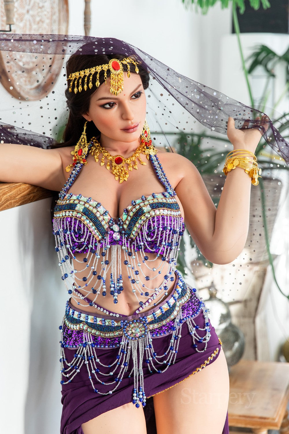 Jameela poupée sexuelle (Starpery Bonnet G 165 cm TPE+Silicone)