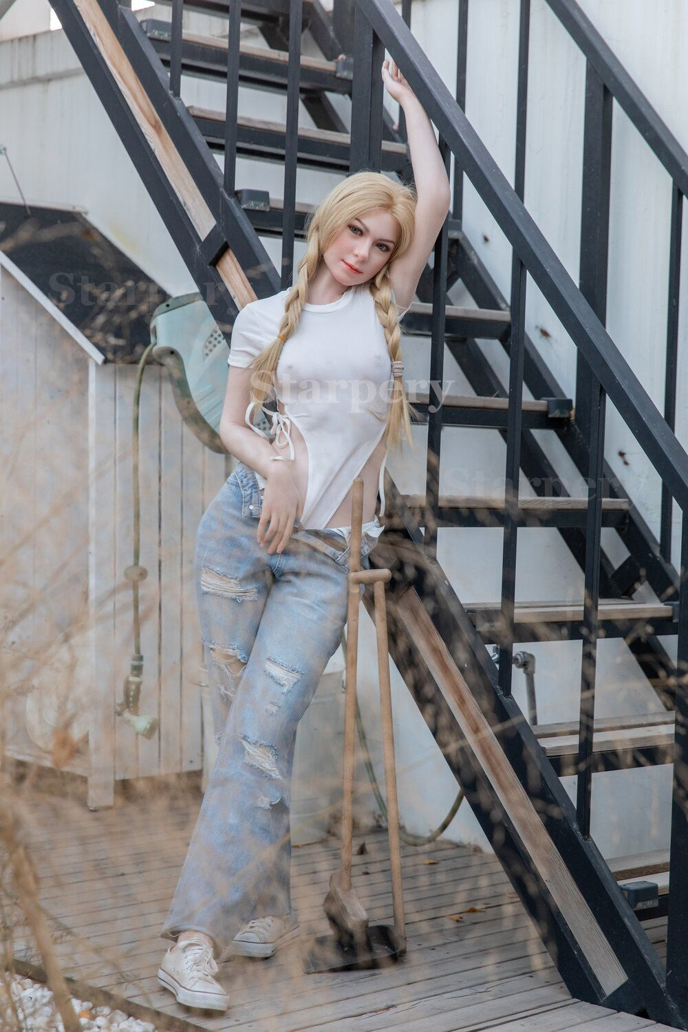 Imogène poupée sexuelle (Starpery 171 cm bonnet A TPE+Silicone)