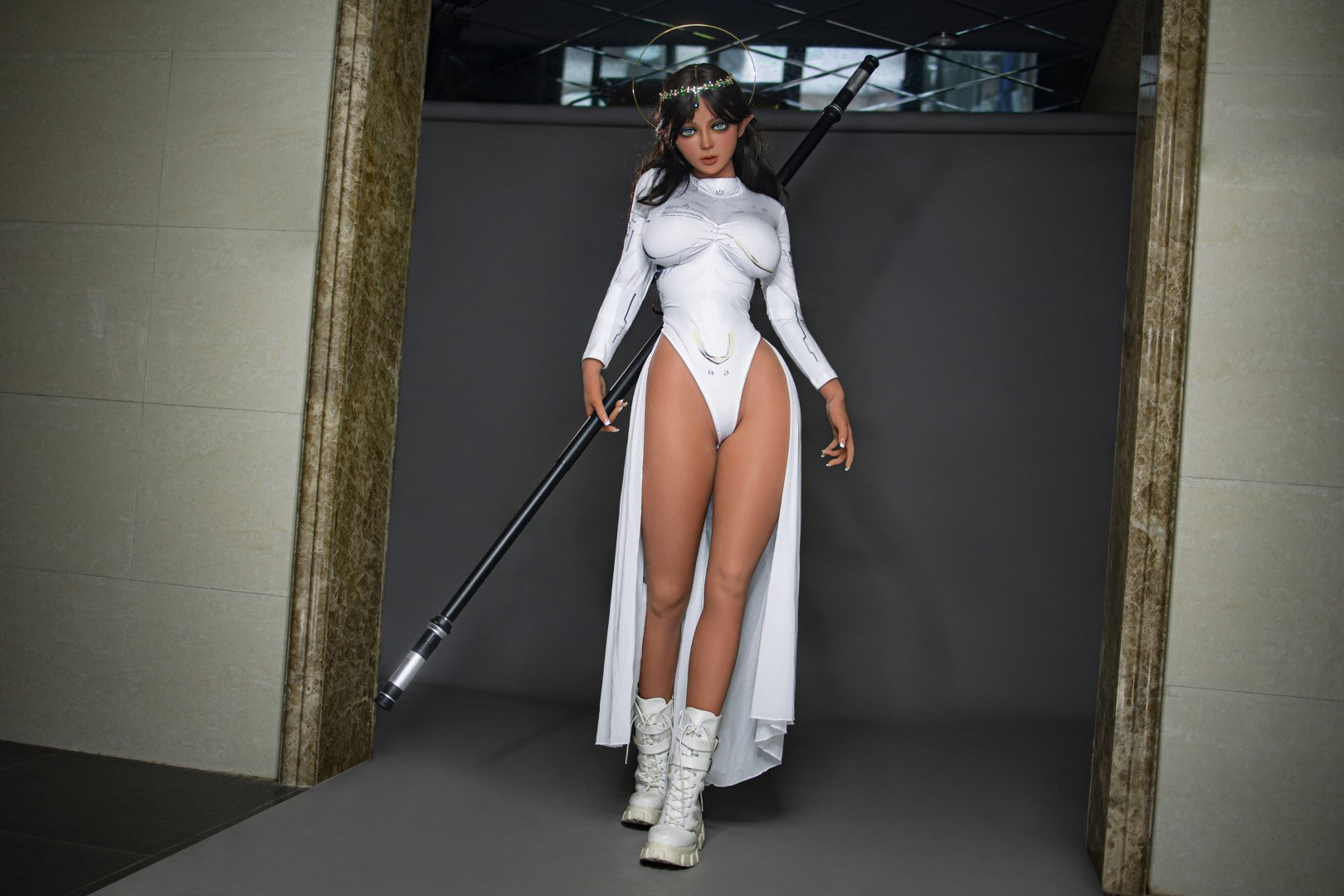 Alva poupée sexuelle (Aibei Doll 160cm E-Cup TPE)