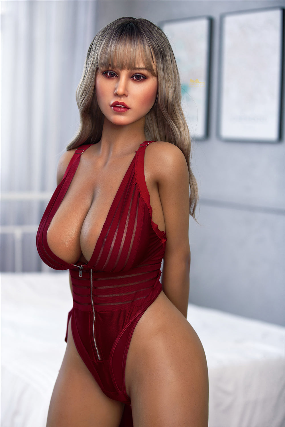Lilly poupée sexuelle (Irontech Doll 165 cm en silicone F-Cup S2)