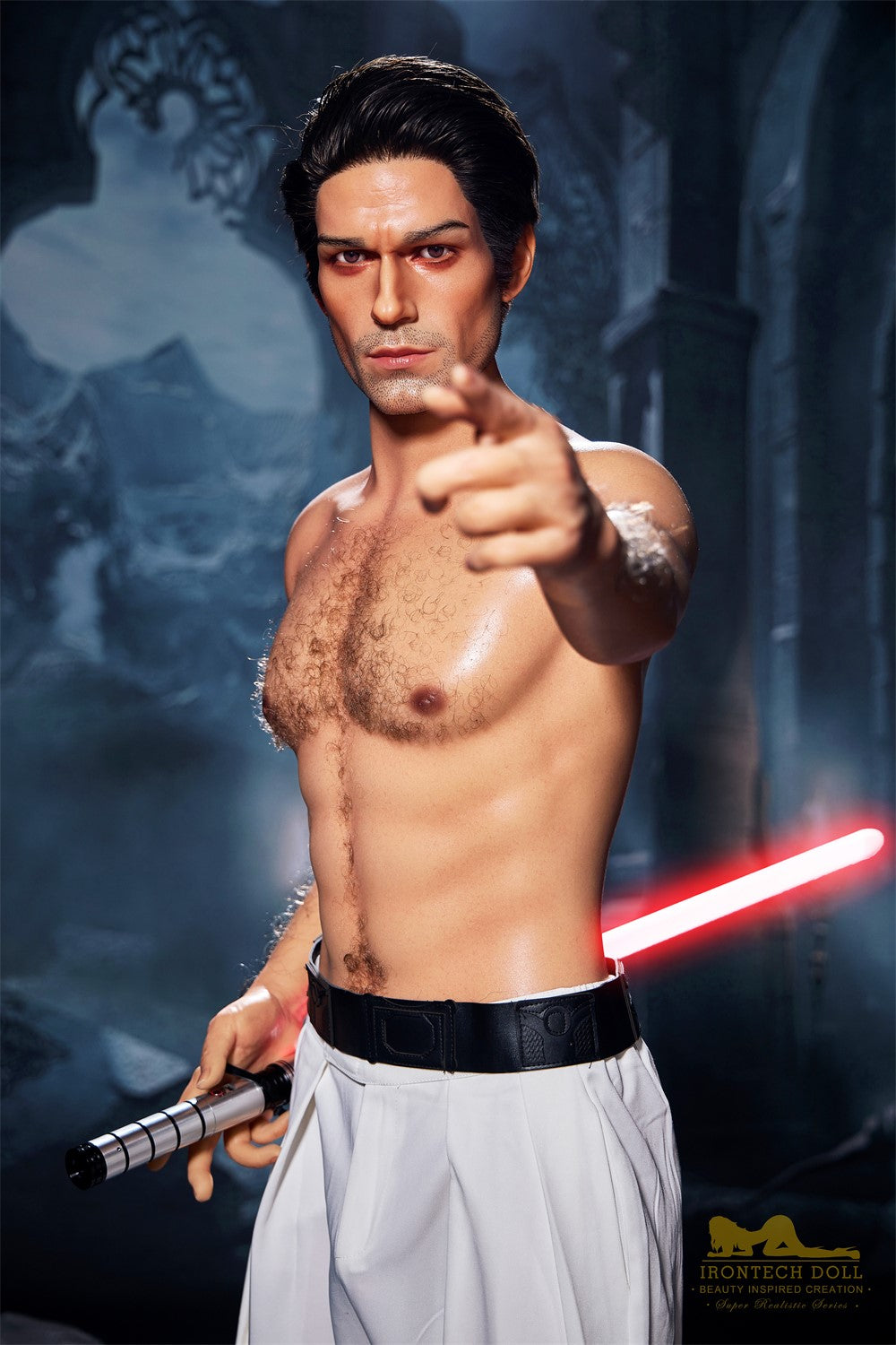 Luc mâle poupée sexuelle (Irontech Doll 170 cm M5 Silicone)