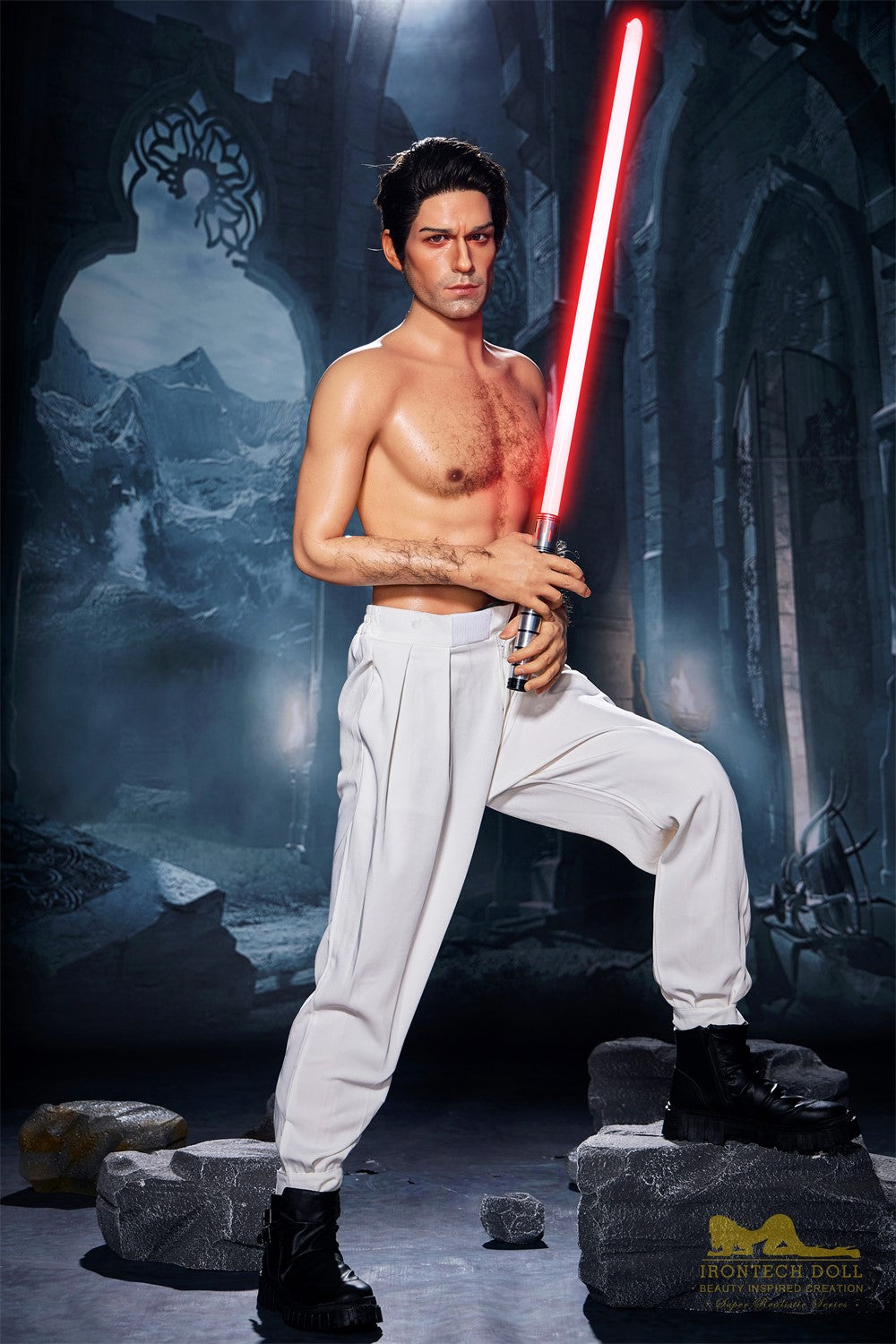 Luc mâle poupée sexuelle (Irontech Doll 170 cm M5 Silicone)