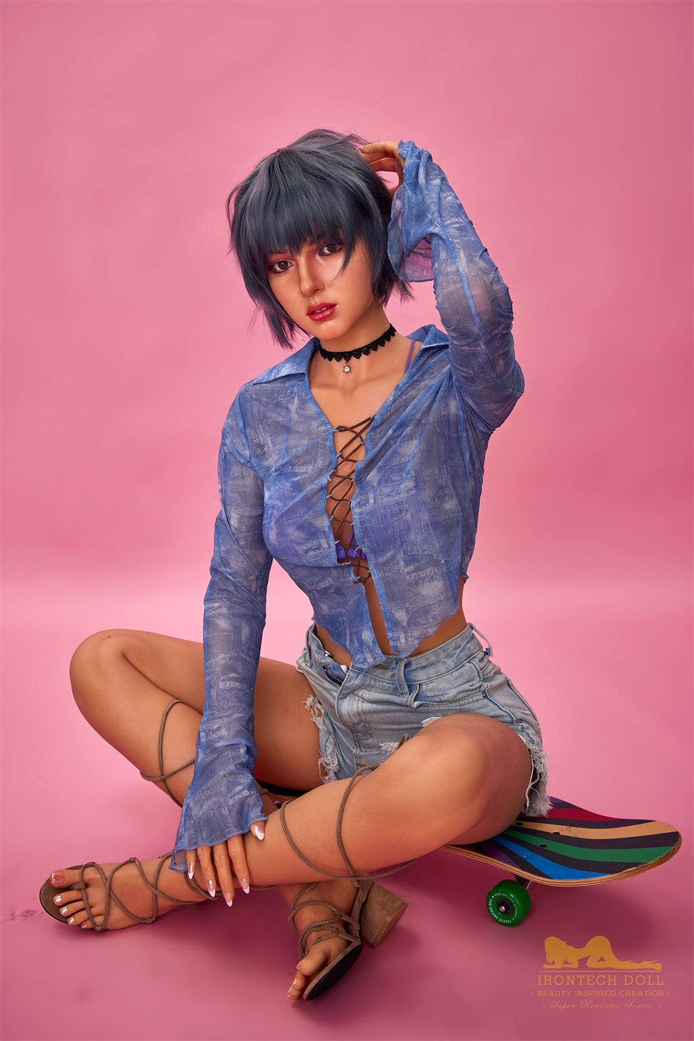 Jenny poupée sexuelle (Irontech Doll 168 cm (B-Cup S29 Silicone)