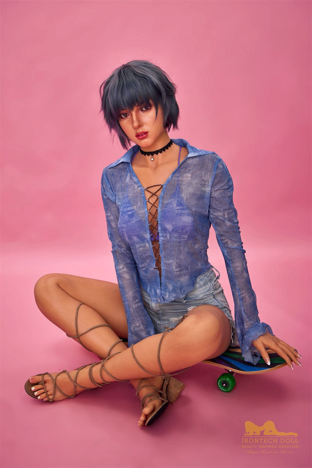 Jenny poupée sexuelle (Irontech Doll 168 cm (B-Cup S29 Silicone)