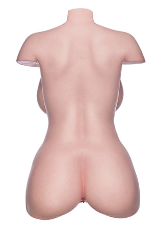 Torse de Rebecca poupée sexuelle (Irontech Doll Silicone F-Cup 95cm)