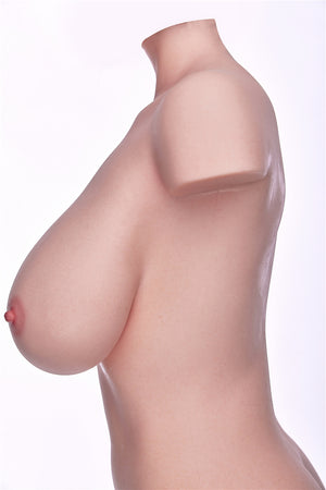 Torse de Rebecca poupée sexuelle (Irontech Doll Silicone F-Cup 95cm)