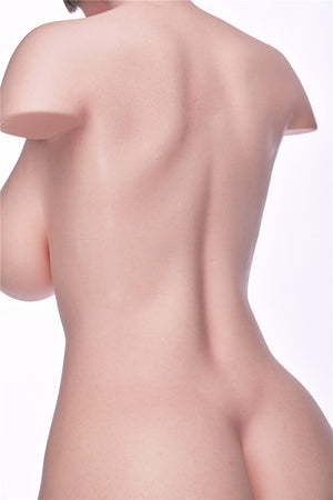 Torse de Rebecca poupée sexuelle (Irontech Doll Silicone F-Cup 95cm)