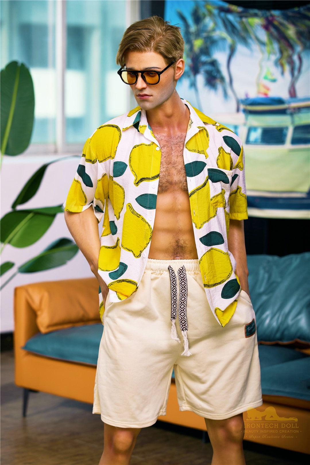 Jack mâle poupée sexuelle (Irontech Doll 176 cm M4 Silicone)