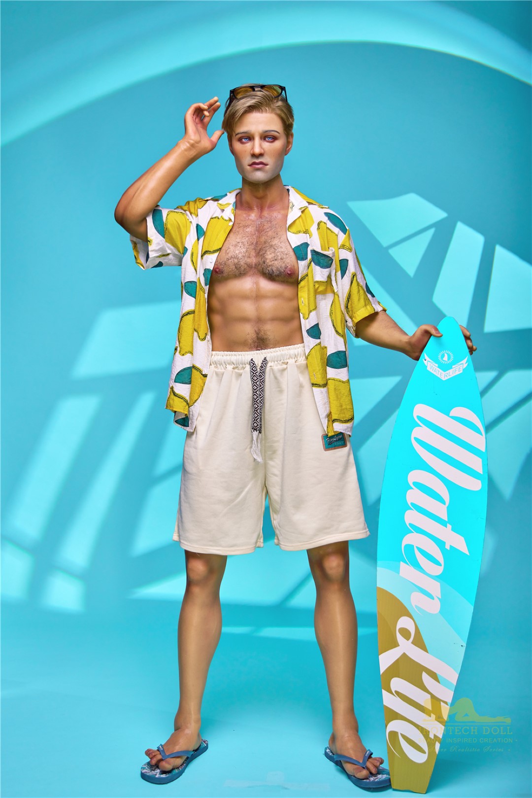 Jack mâle poupée sexuelle (Irontech Doll 176 cm M4 Silicone)