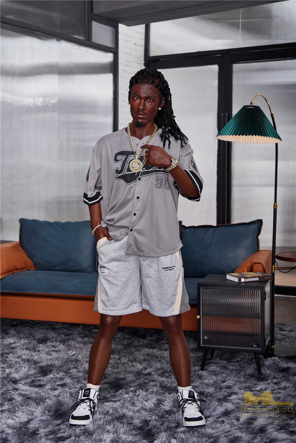 Bill mâle poupée sexuelle (Irontech Doll 170 cm M7 Silicone)