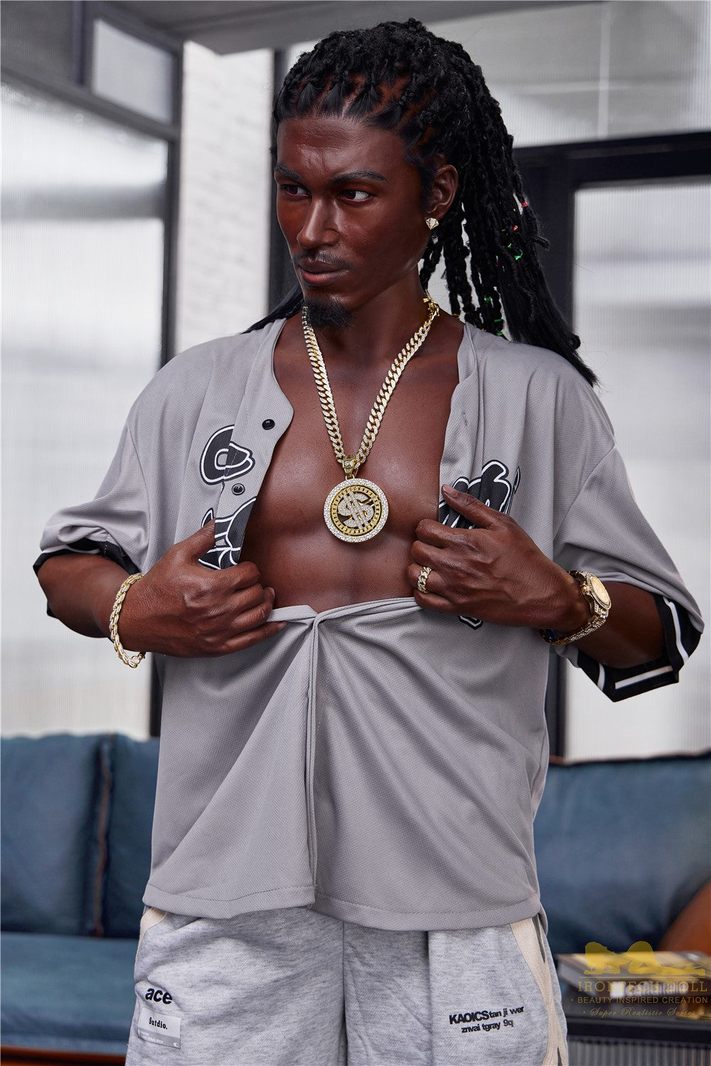 Bill mâle poupée sexuelle (Irontech Doll 170 cm M7 Silicone)