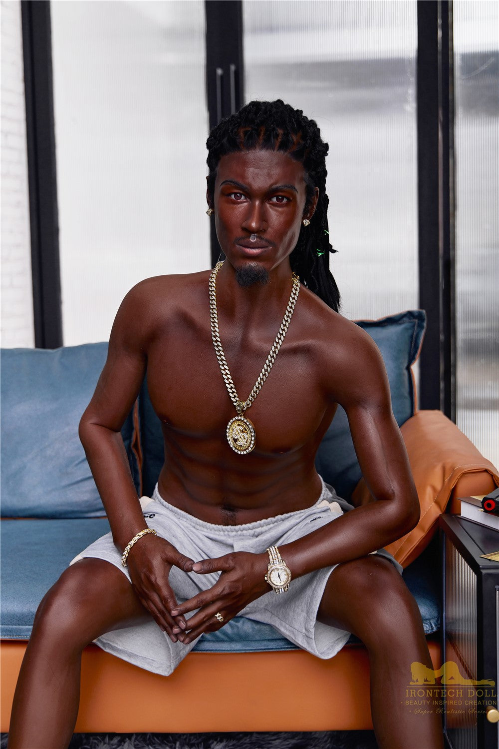 Bill mâle poupée sexuelle (Irontech Doll 170 cm M7 Silicone)