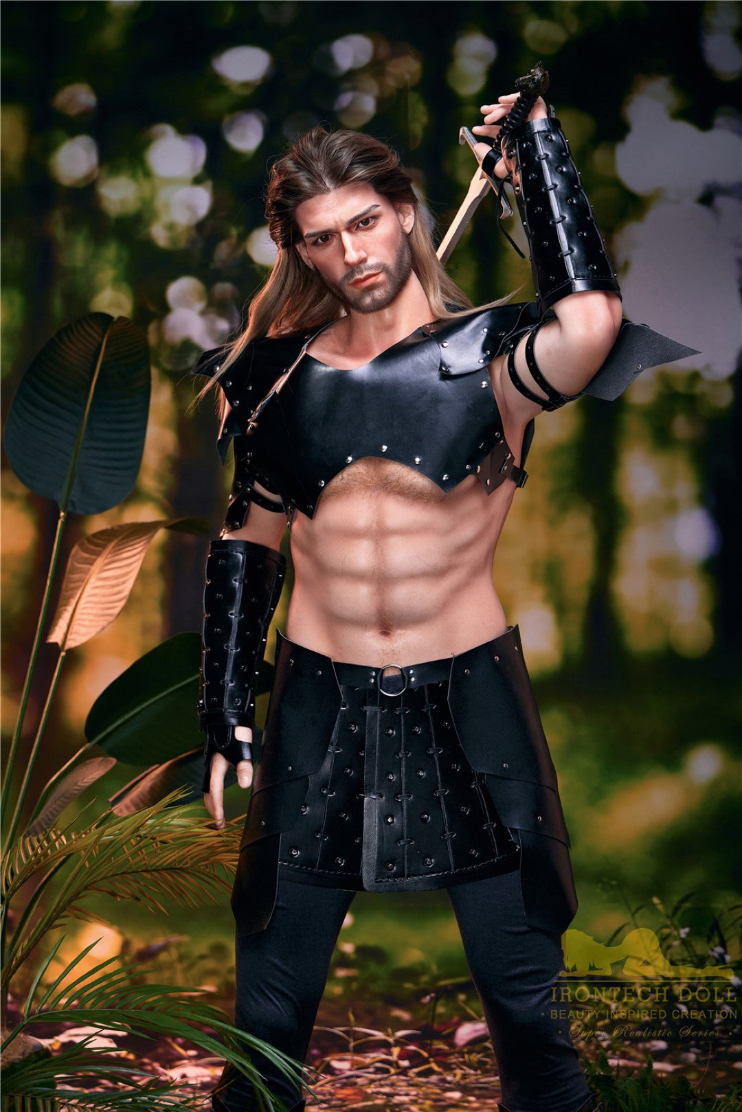 Ragnar mâle poupée sexuelle (Irontech Doll 176cm m5 silicone)