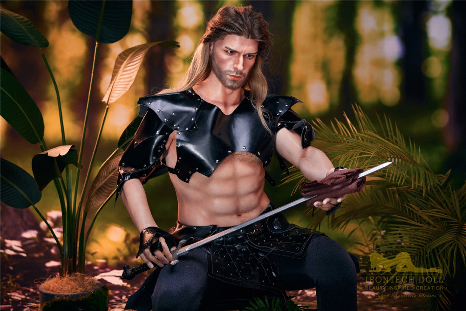 Mâle du ragnar poupée sexuelle (Irontech Doll 176cm M5 Silicone)