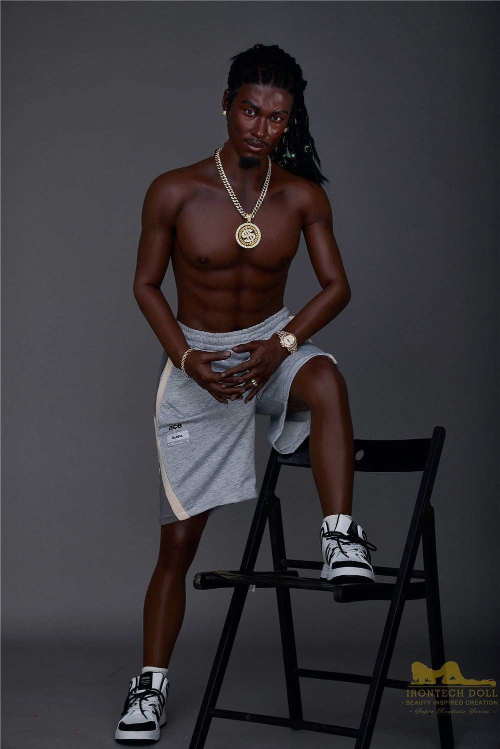 Bill mâle poupée sexuelle (Irontech Doll 170 cm M7 Silicone)